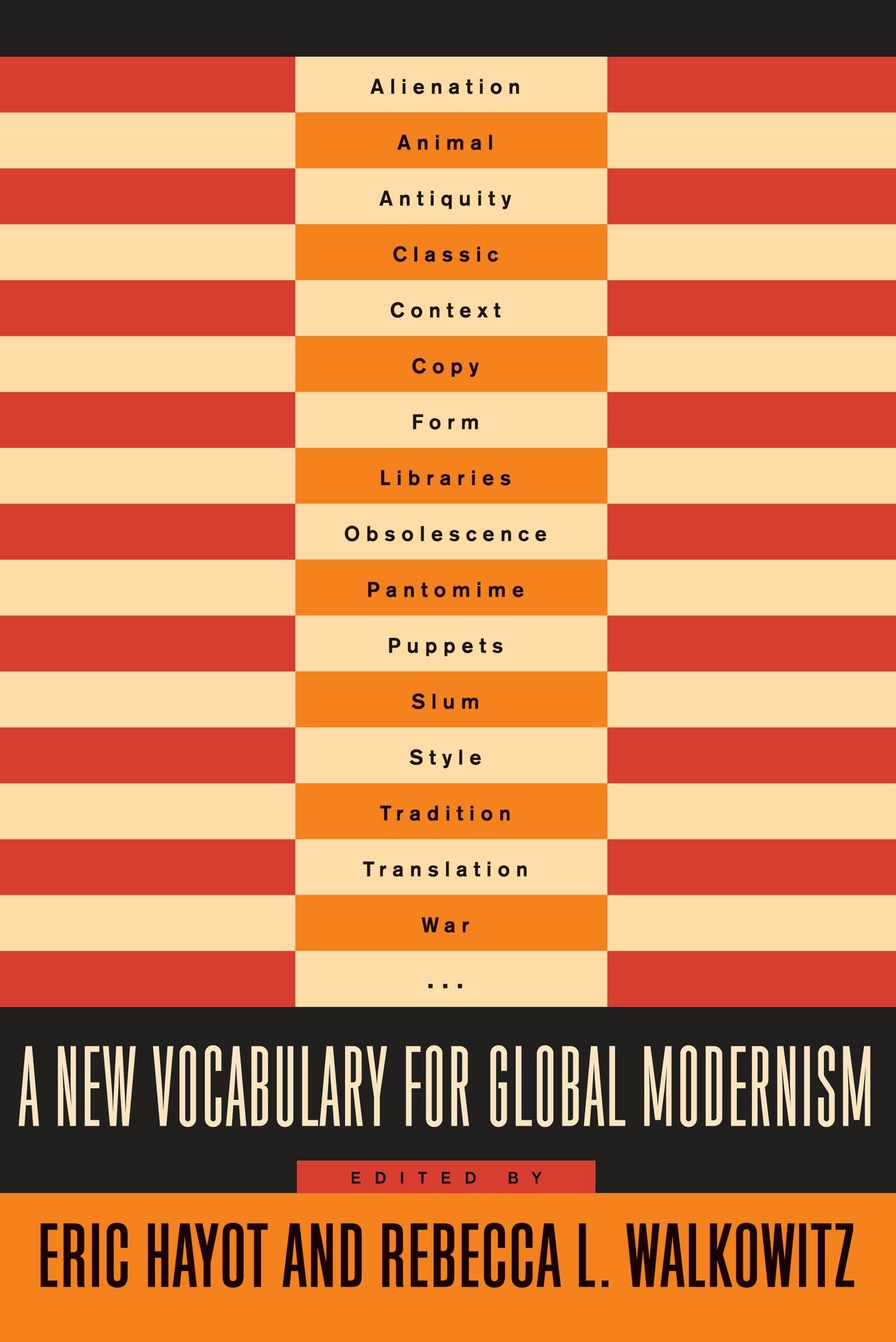 Book cover image for A New Vocabulary for Global Modernism ISBN: 9780231165211